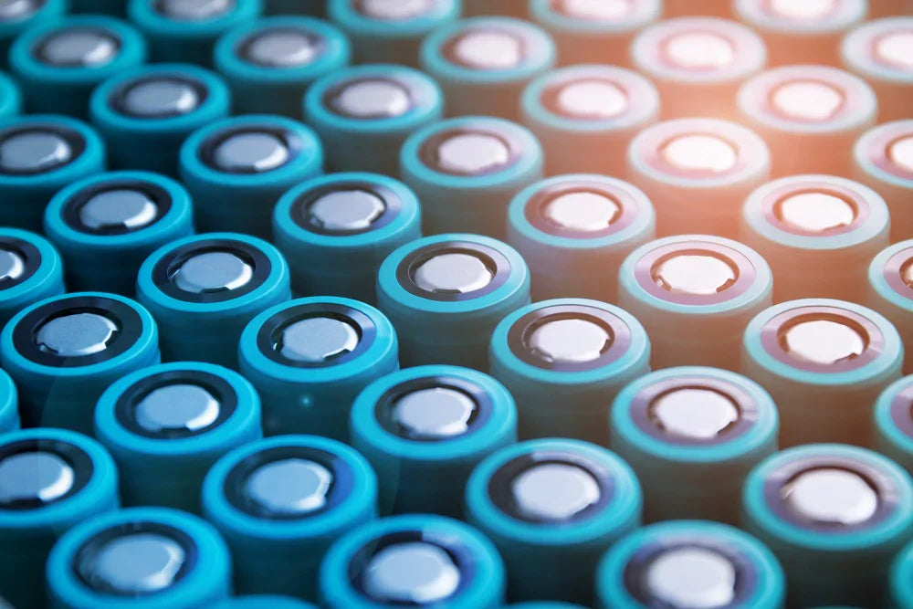 Blue li-ion batteries