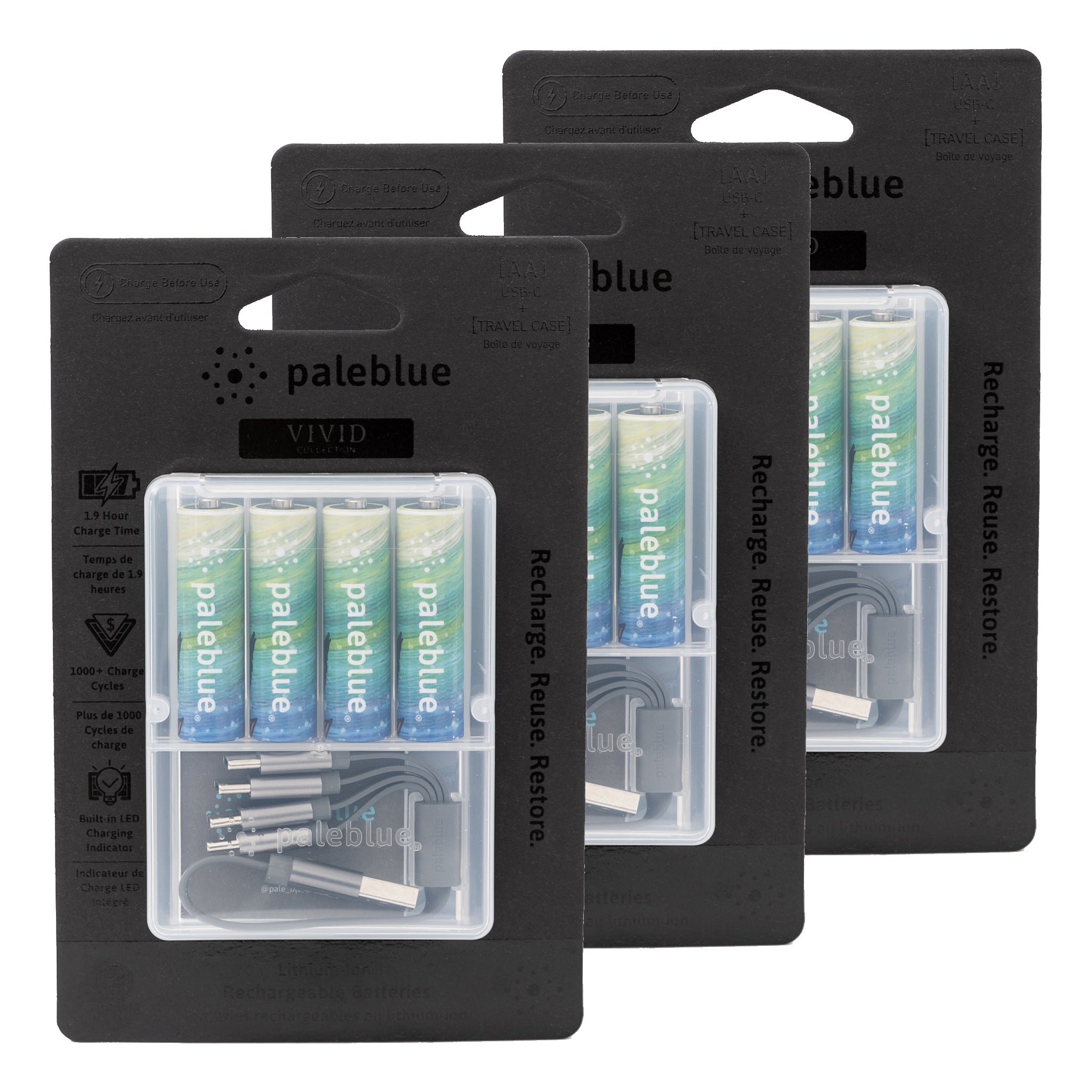VIVID StarryWolf AA Rechargeable Batteries