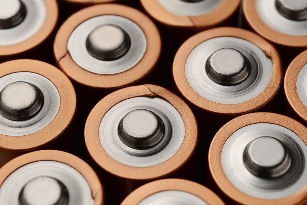 old alkaline batteries