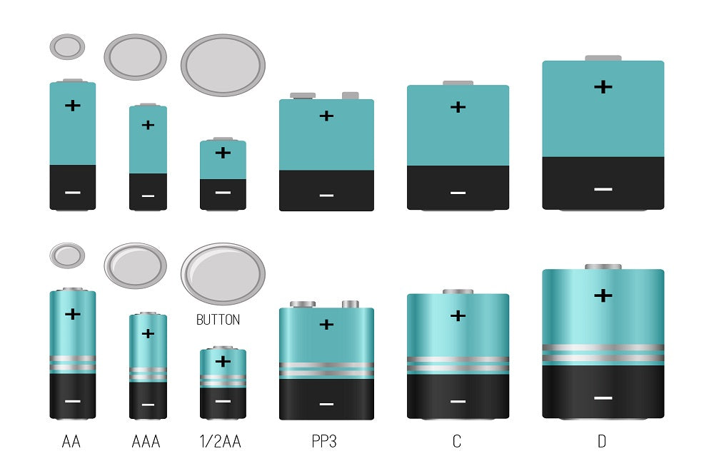 Battery Form Factors: How Many Do You Have in Your Home? – Paleblue