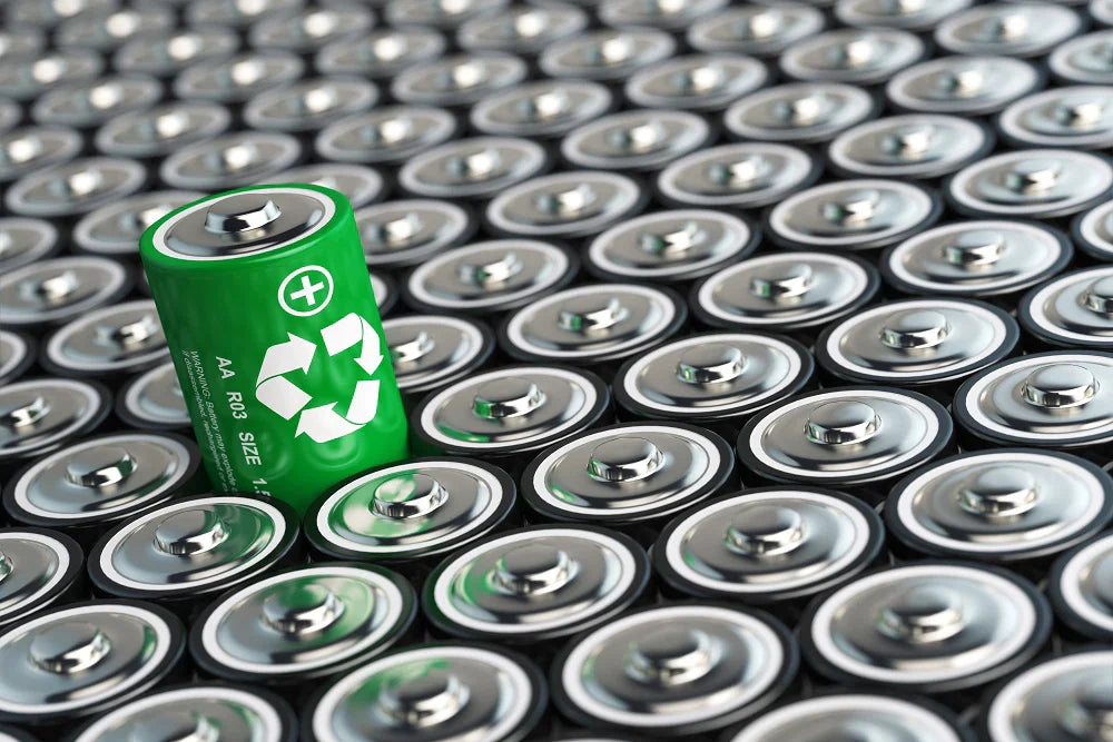 Green battery for recycling