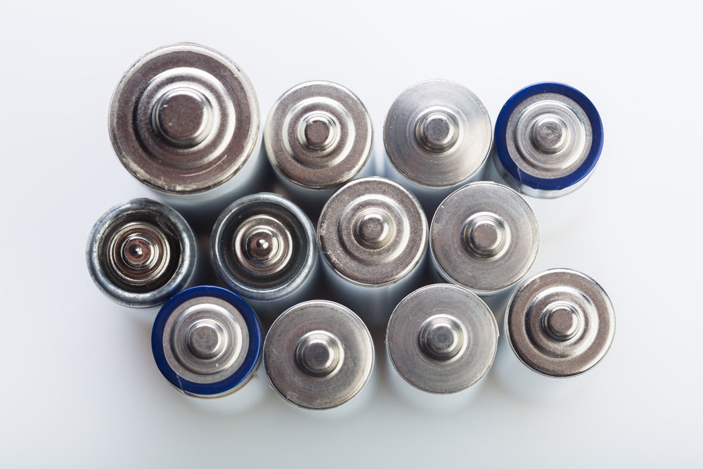 old alkaline batteries