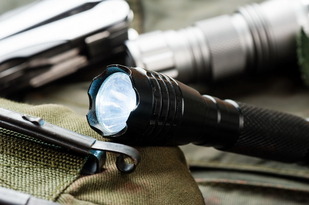 flashlight with rechargeable batteries