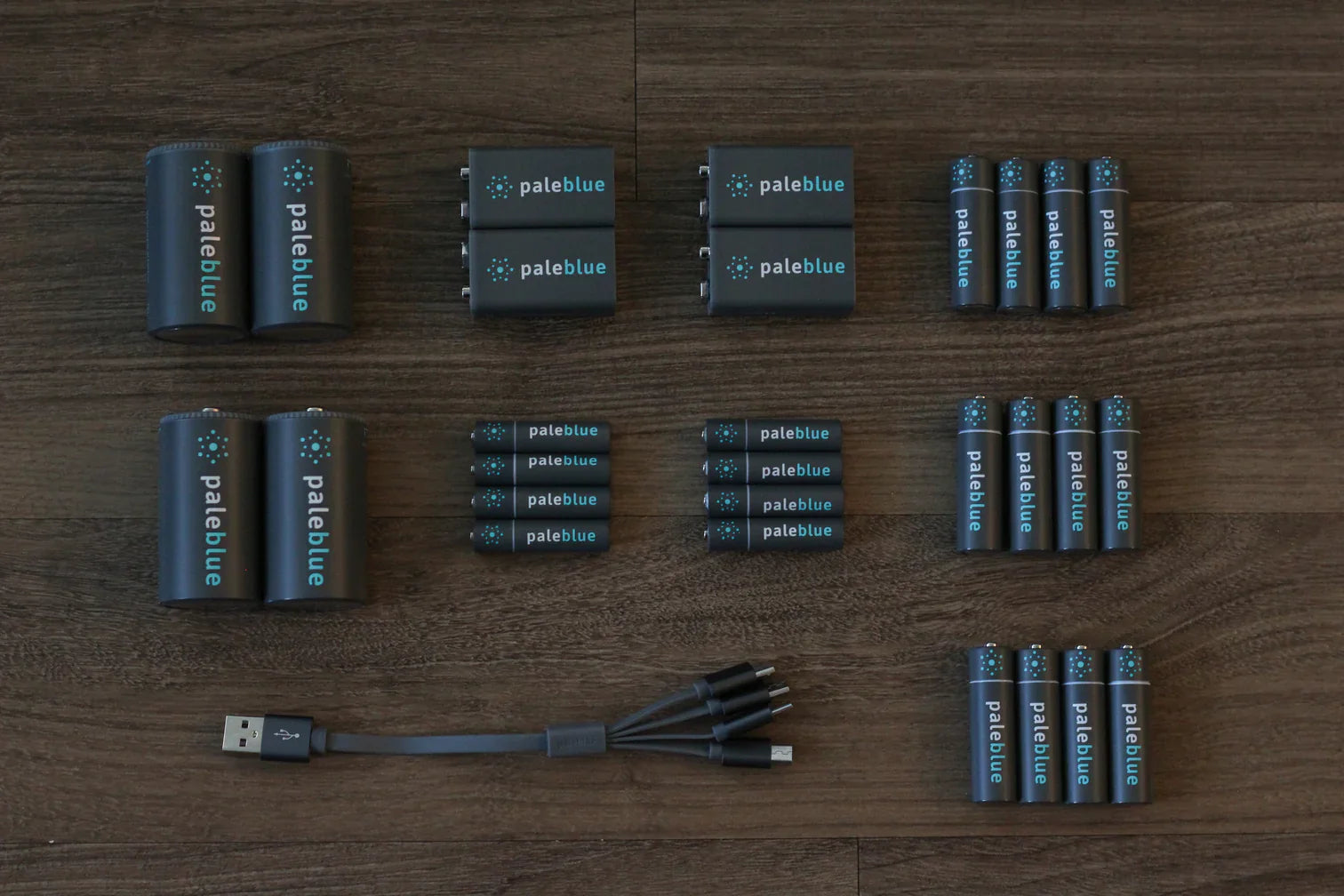 Pale Blue's battery line up