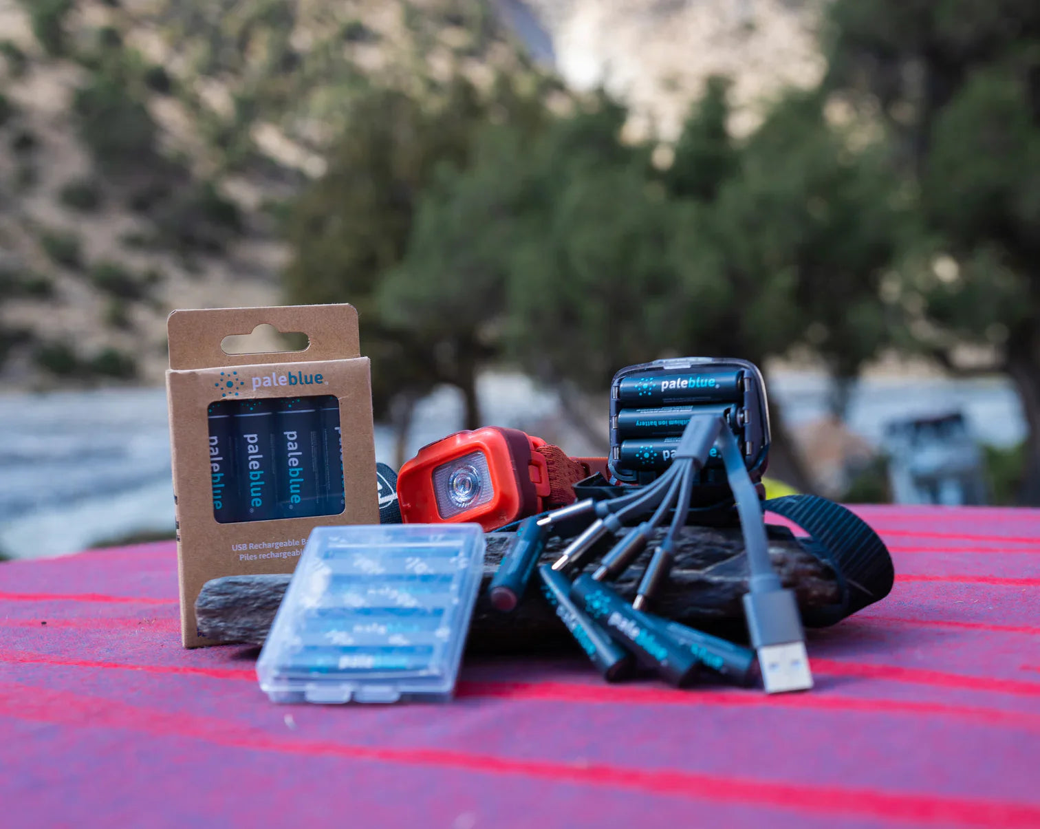 Rechargeable batteries and headlight