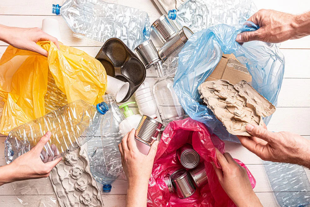 Sorting garbage