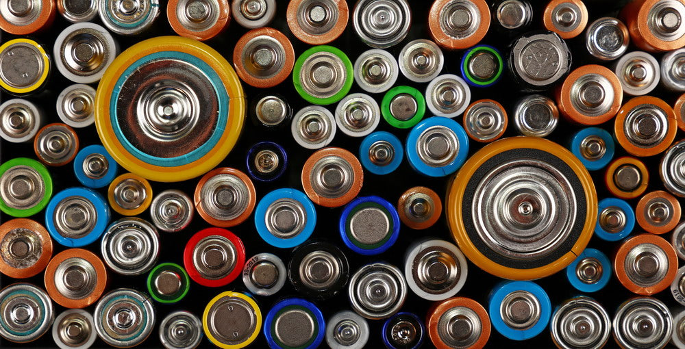 variety of batteries
