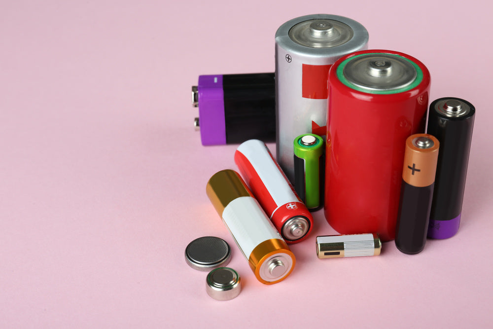 various alkaline batteries