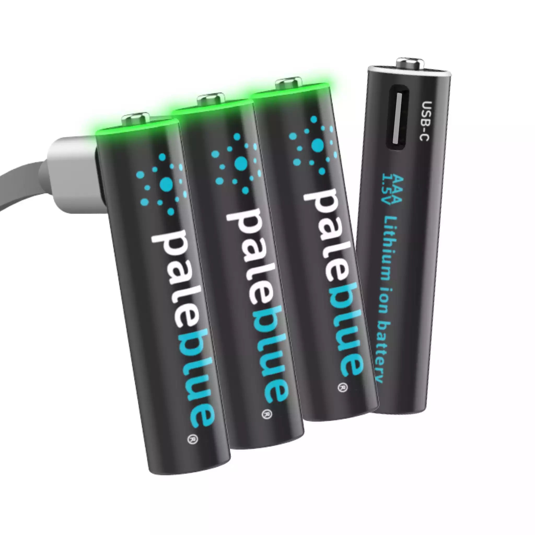 Paleblue AAA USB-C Rechargeable Batteries
