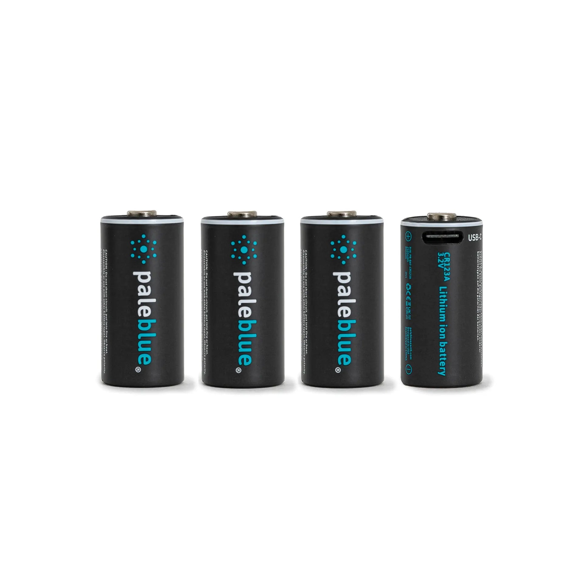CR123A USB C Rechargeable Batteries