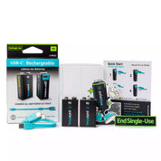 Voyager 9V USB-C Rechargeable Batteries