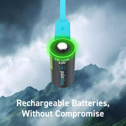 Voyager CR123A USB-C Rechargeable Batteries