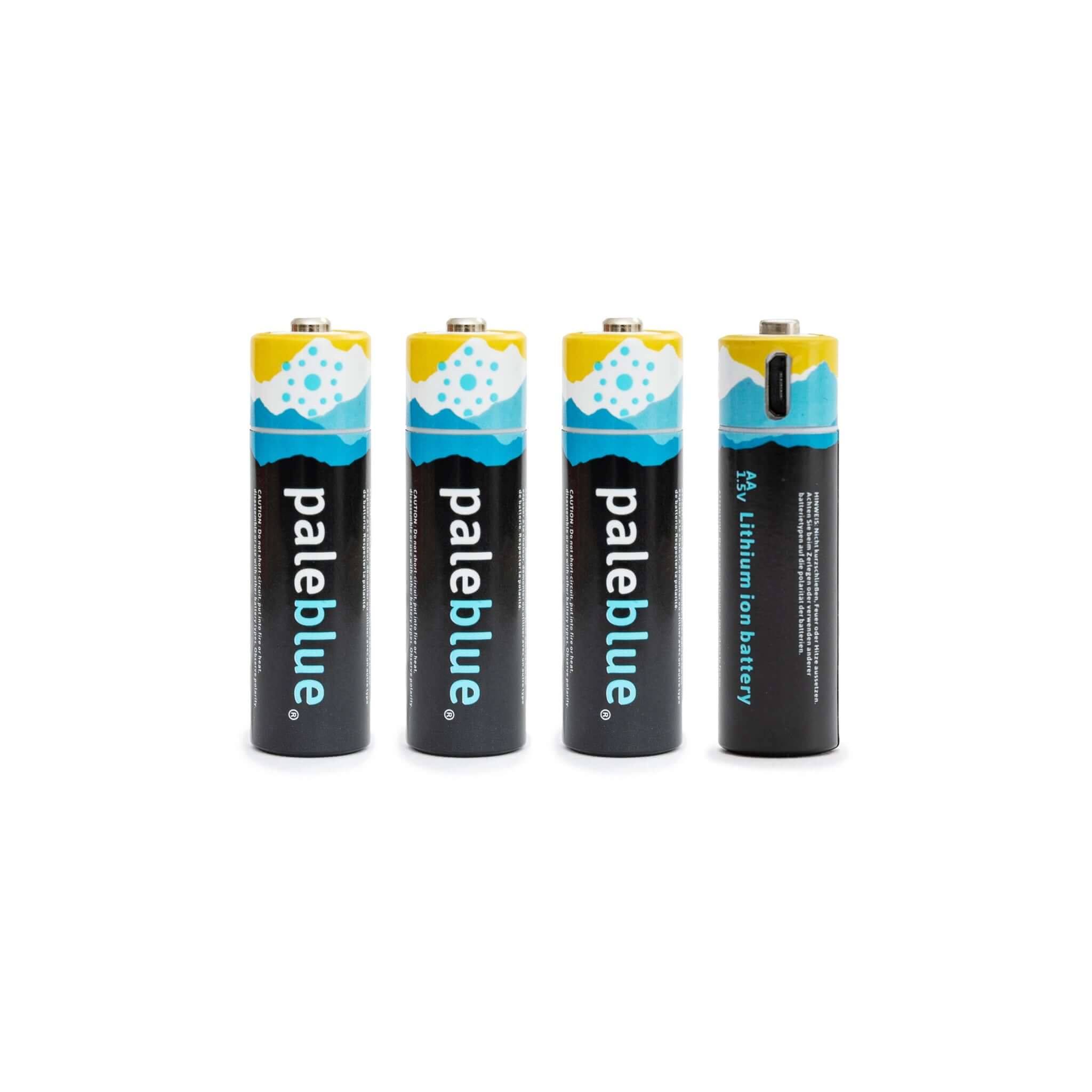 VIVID RidgelineAA USB Rechargeable Smart Paleblue Batteries VIVID RidgelineAA USB Rechargeable Smart Paleblue Batteries